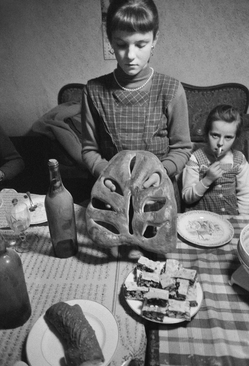 La fougasse et les desserts traditionnels de Noël, Gordes - 1958